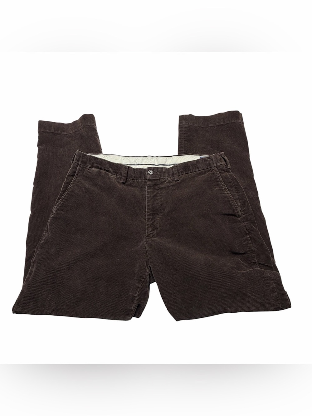 Vintage Polo Ralph Lauren Pants Mens 36x30 Dark Brown Corduroy Classic 90s